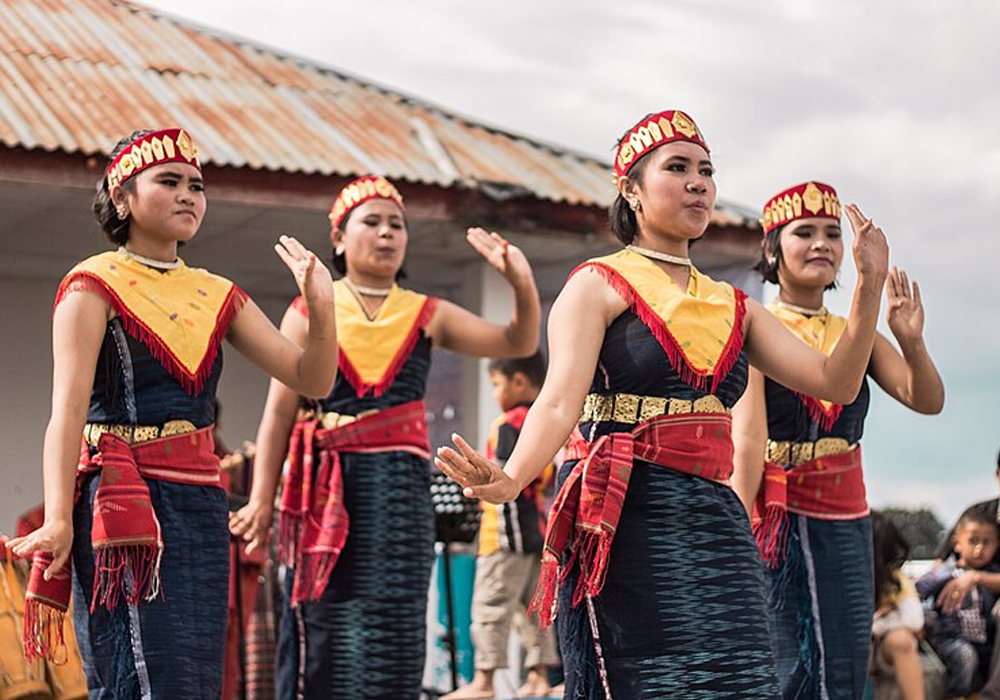 Tor-Tor Dance Batak Ethnic North Sumatra