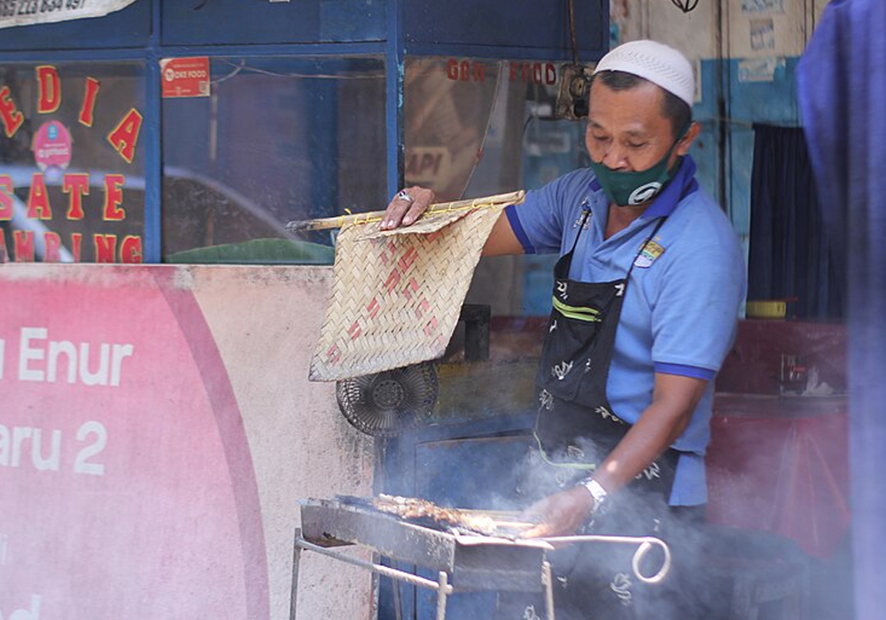 Satay seller