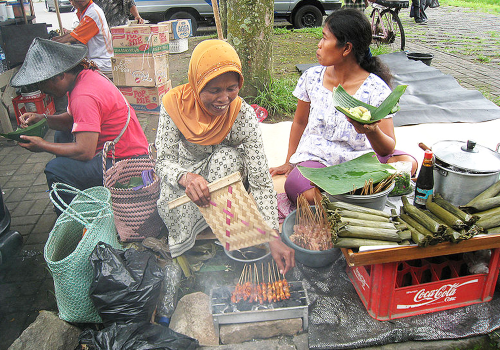 Satay seller 