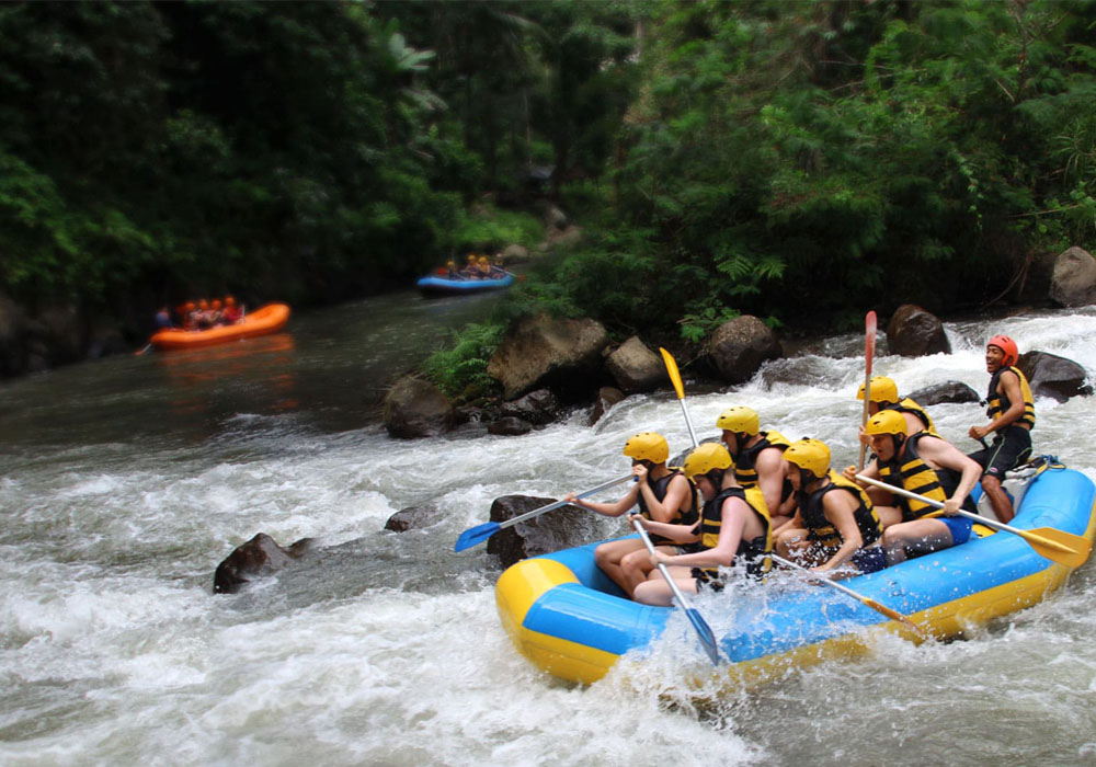 Rafting in Bali at Ayung River