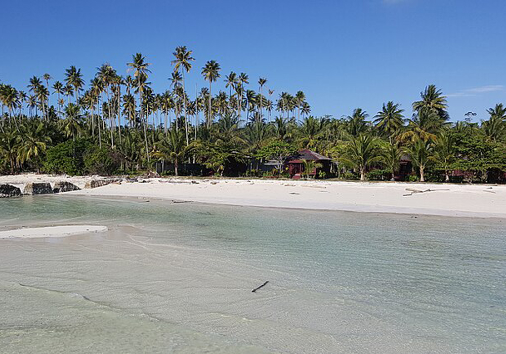 Side View Of Maratua Island